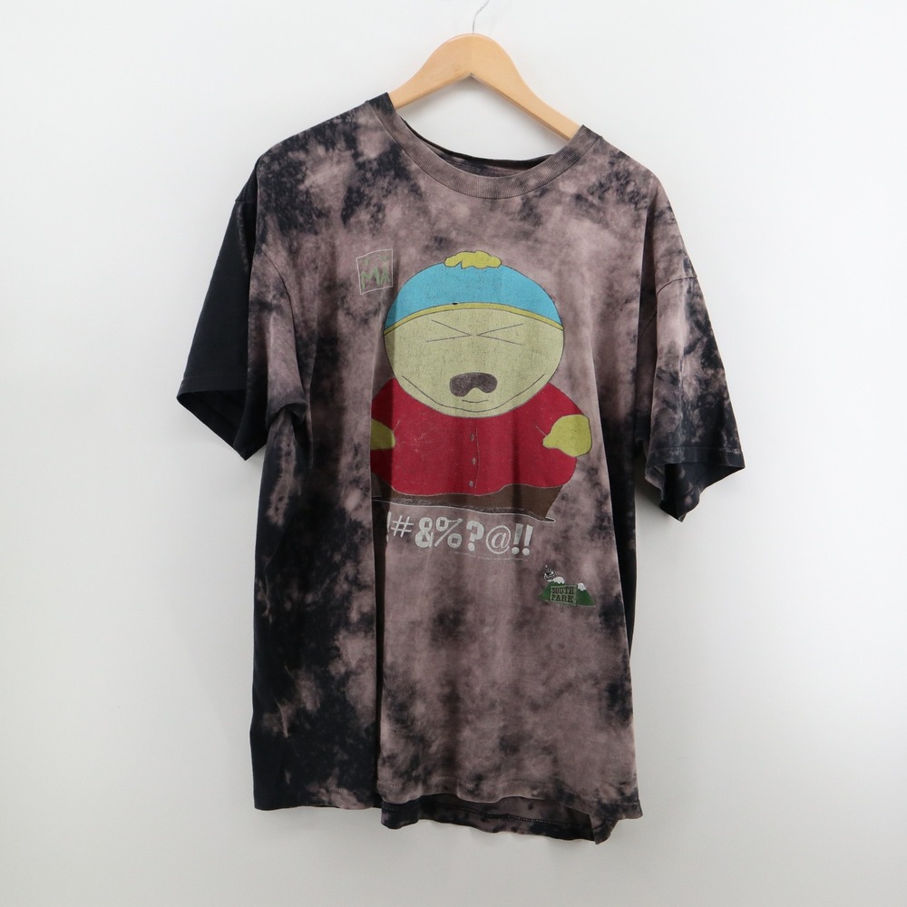 Tennessee River South Park Shirt Mens XL Cartman‎ 1997 Tie Dye Graphic Good